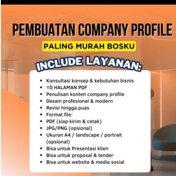 BUAT COMPANY PROFILE