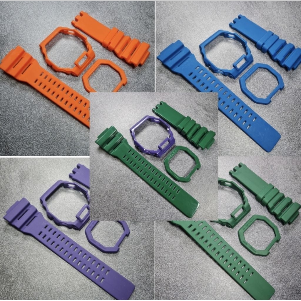 BNB BEZEL STRAP G-SHOCK GBX100 GBX-100 SOLID COLOR
