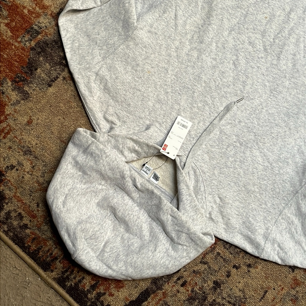 Hoodie uniqlo x uuu grey