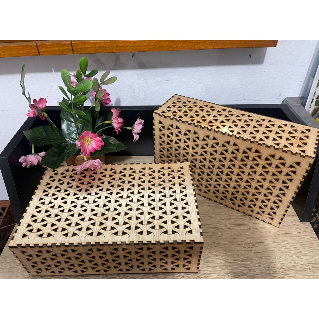 (TRP004) - BOX HAMPERS LEBARAN/BOX PARCEL/BOX KAYU GIFT/BOX LEBARAN