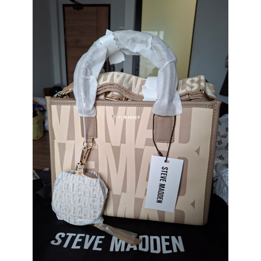 TAS STEVE MADDEN SECOND PRELOVED// SECOND PRELOVED BAG// STEVEMADDEN BAG// SHOULDERBAG// TAS CANTIK 