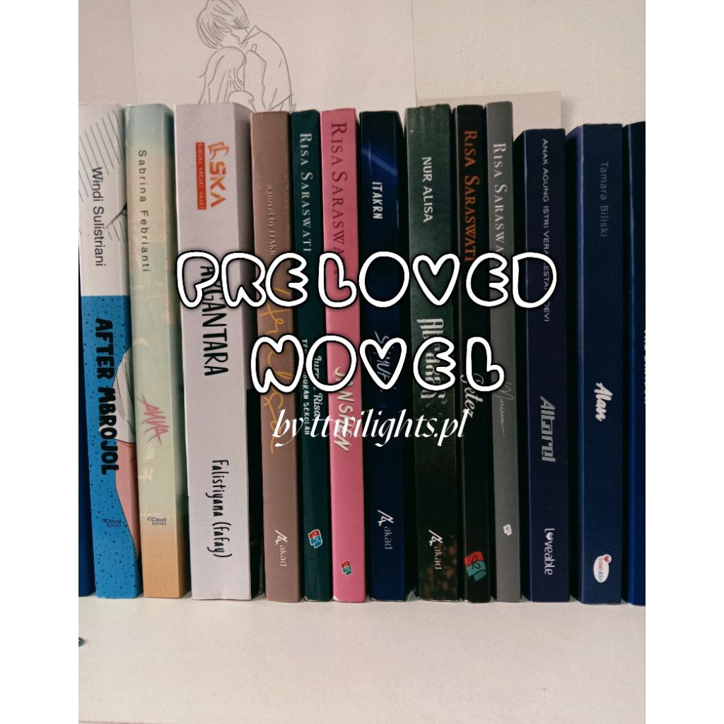 [Preloved] Novel Fiksi Wp dan Novel Risa Saraswati Original