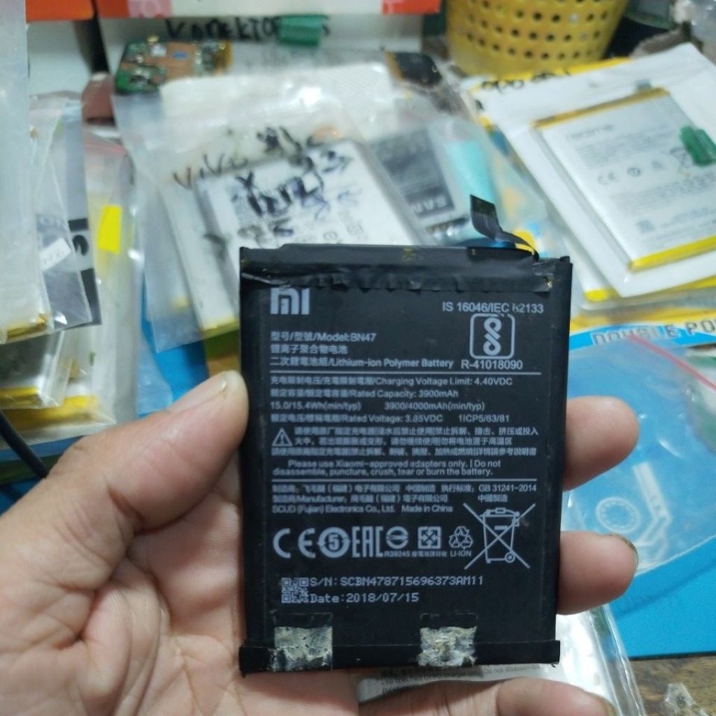 btre BN47  redmi 6 pro original copotan