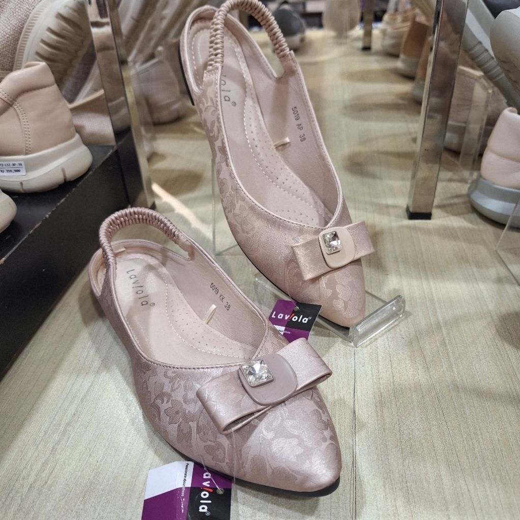 LAVIOLA SEPATU SANDAL KARET SELOP FLAT SHOES