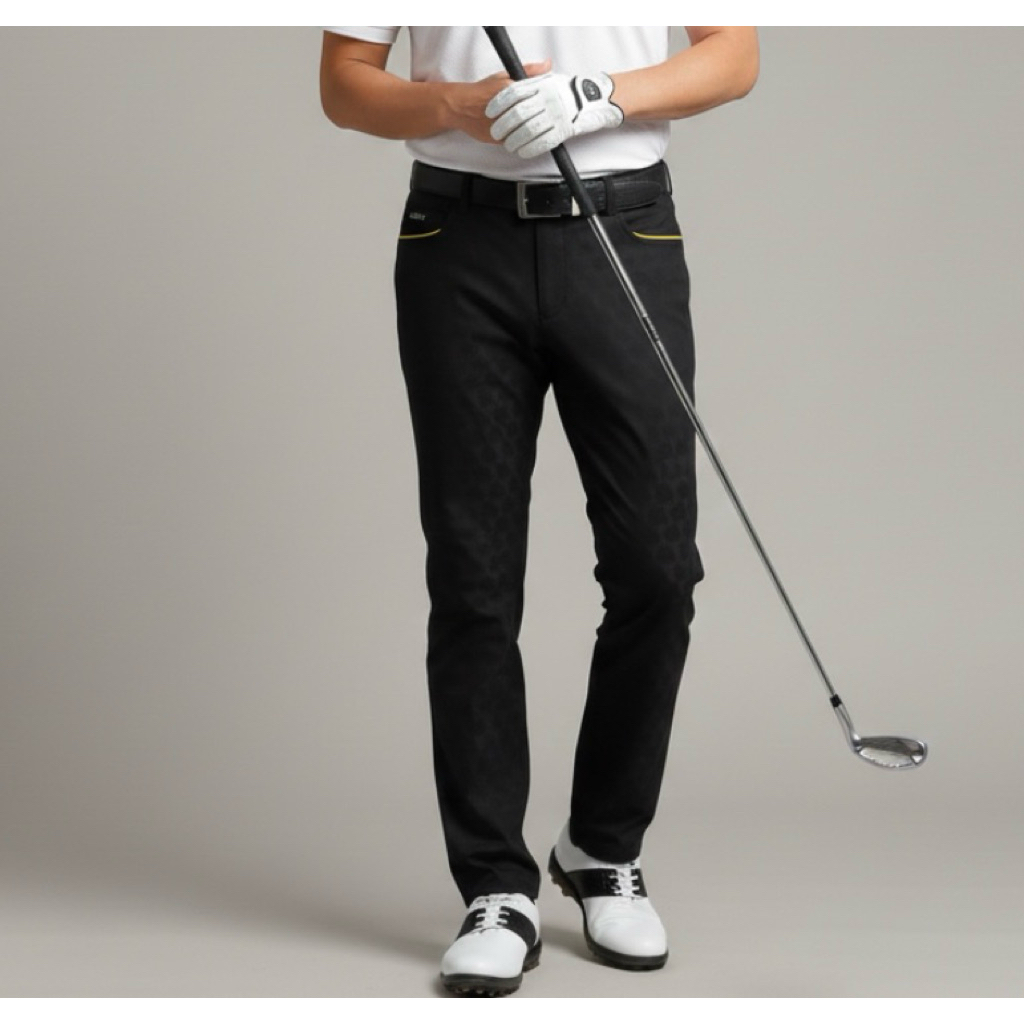 Celana Panjang JDX GOLF Black Motif Olahraga Original Second Preloved