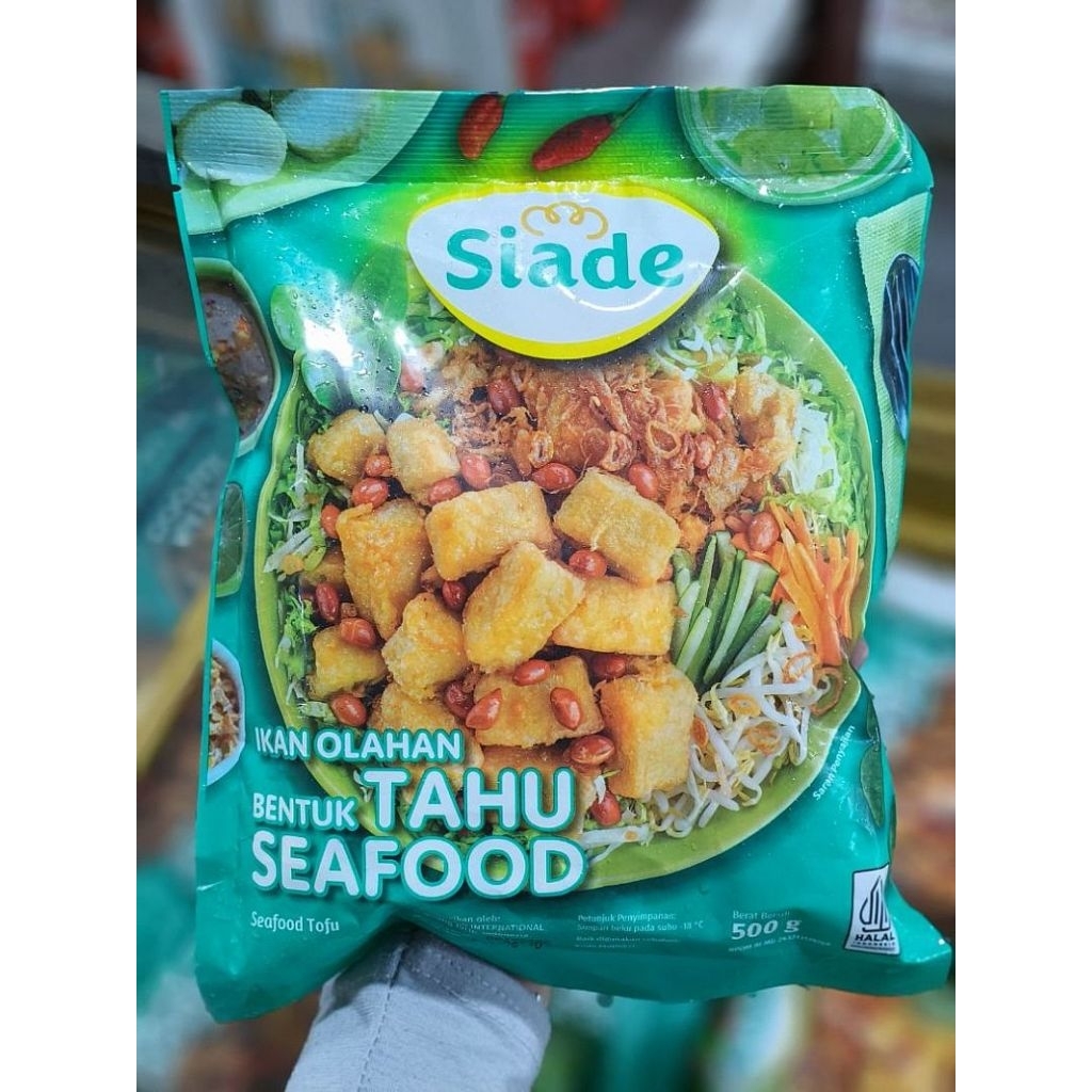 Siade Ikan Olahan Bentuk Tahu Seafood 500g | Seafood Frozen | Frozen Food