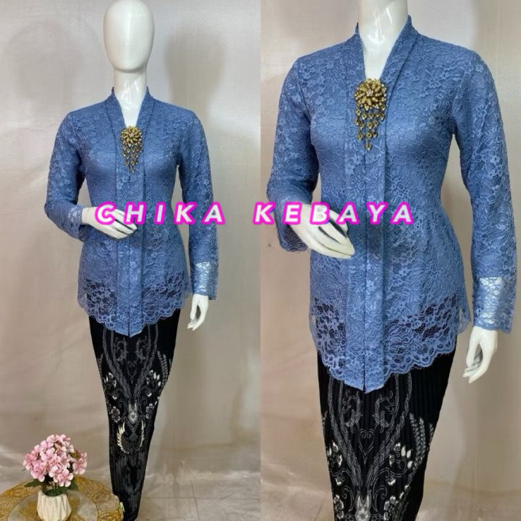 Kebaya Tunik / Tunik Tulle / Kebaya Modern / Kebaya tile / Kebaya Kartini / Batik Couple