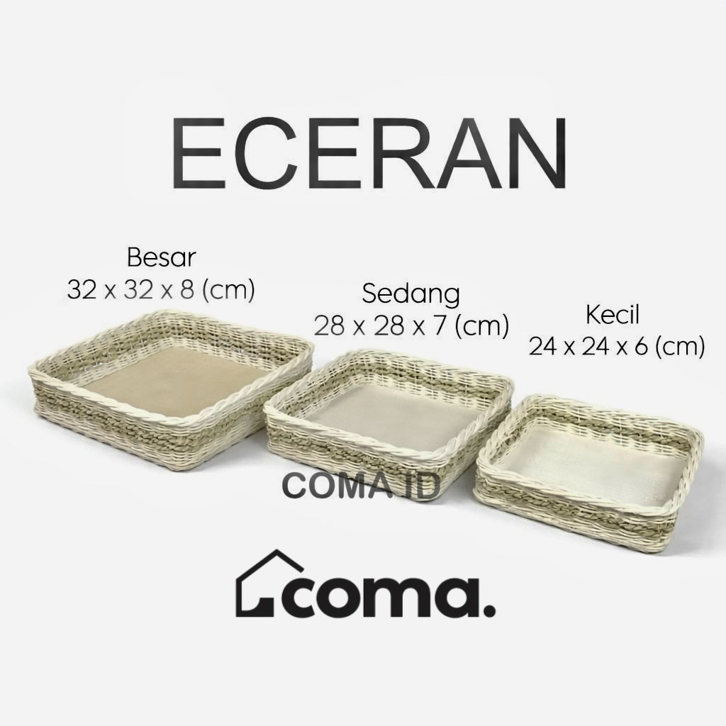 (ECERAN) Keranjang Hampers Rotan / Keranjang Seserahan Rotan / Keranjang Souvenir Rotan / Keranjang 
