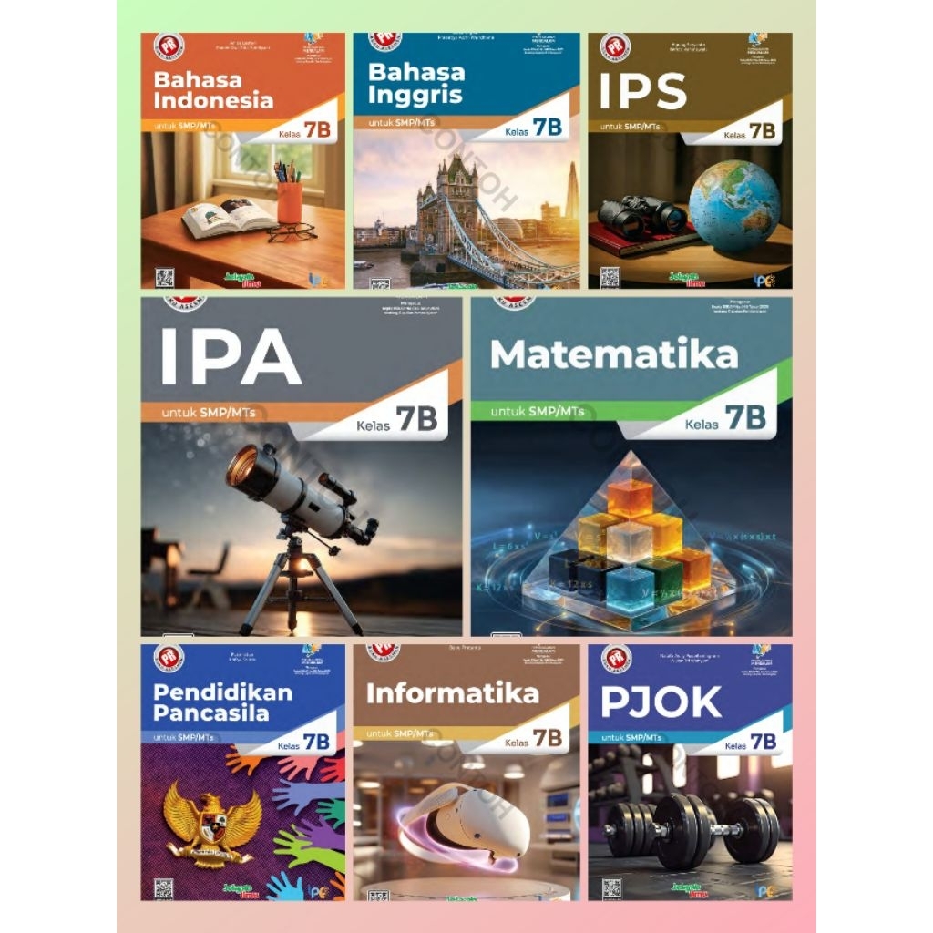 BUKU PR /LKS SMP KLS 7 SEMESTER 2 TERBARU PENERBIT INTAN PARIWARA