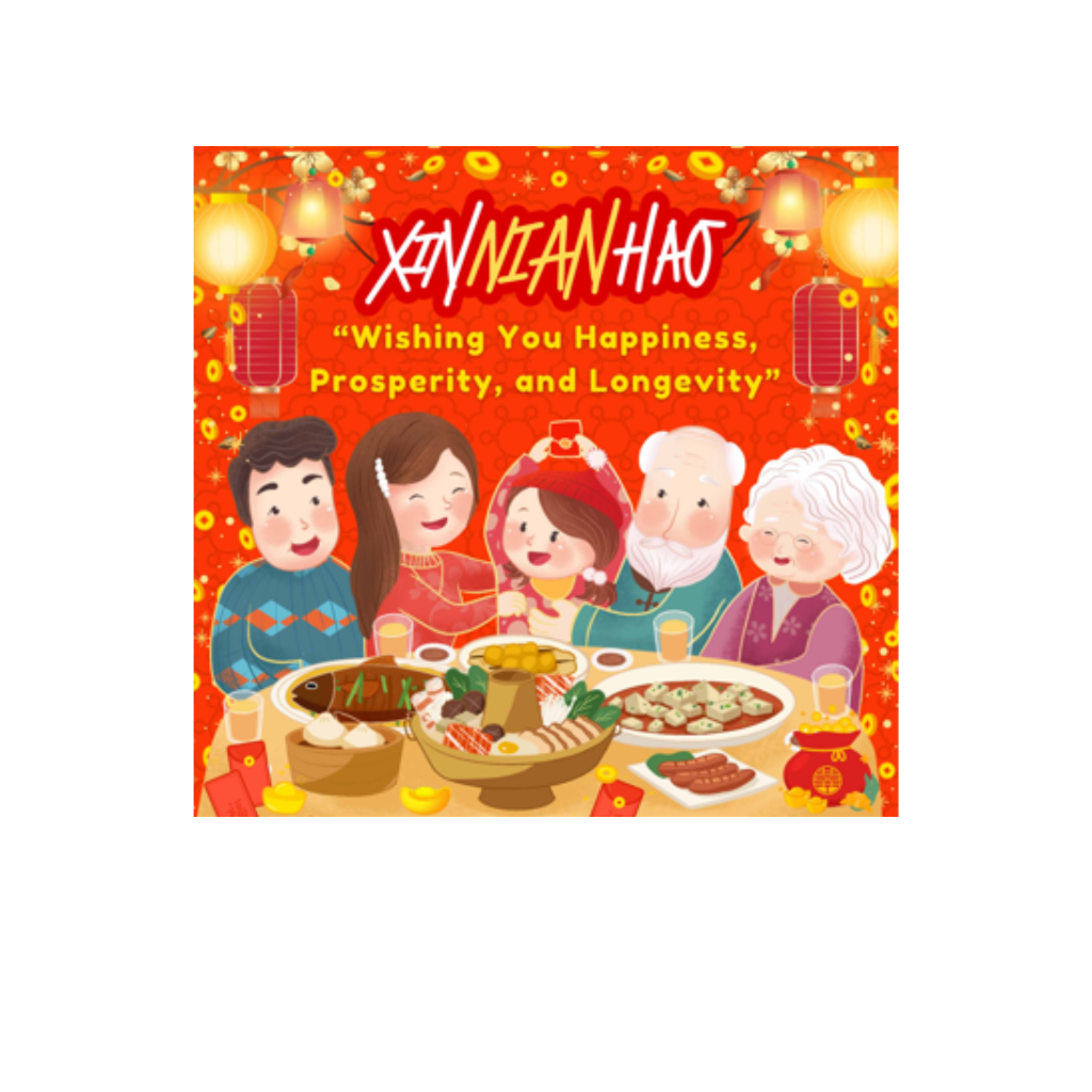 22 x 22 x 18 cm Dus Imlek kue lapis hampers kokoh box marmer cake