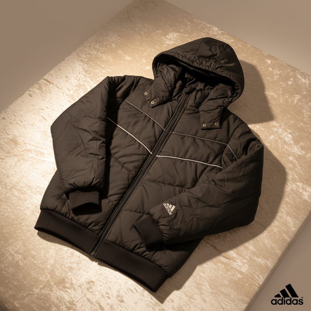 Adidas Gelembung Jacket puffer Tebal