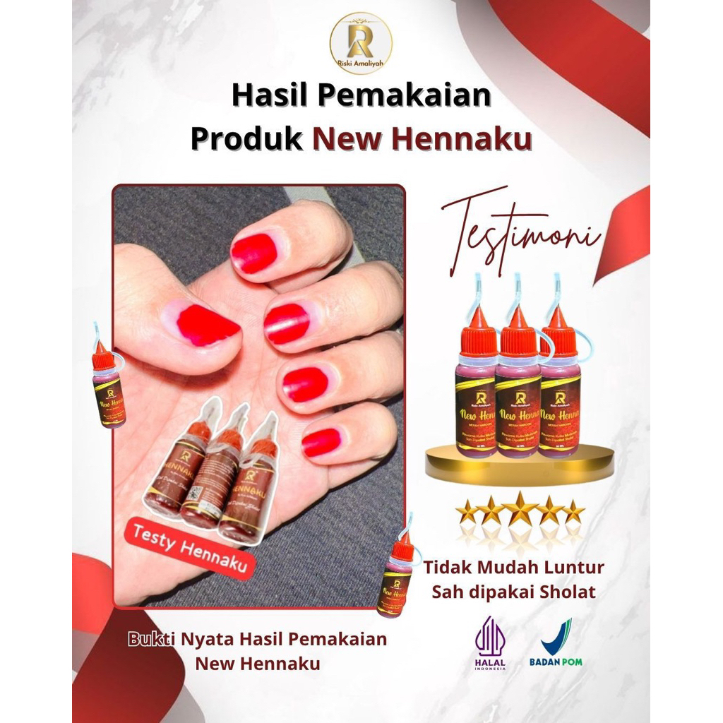 HENNAKU PACCI KUKU TAHAN LAMA HALAL bpom