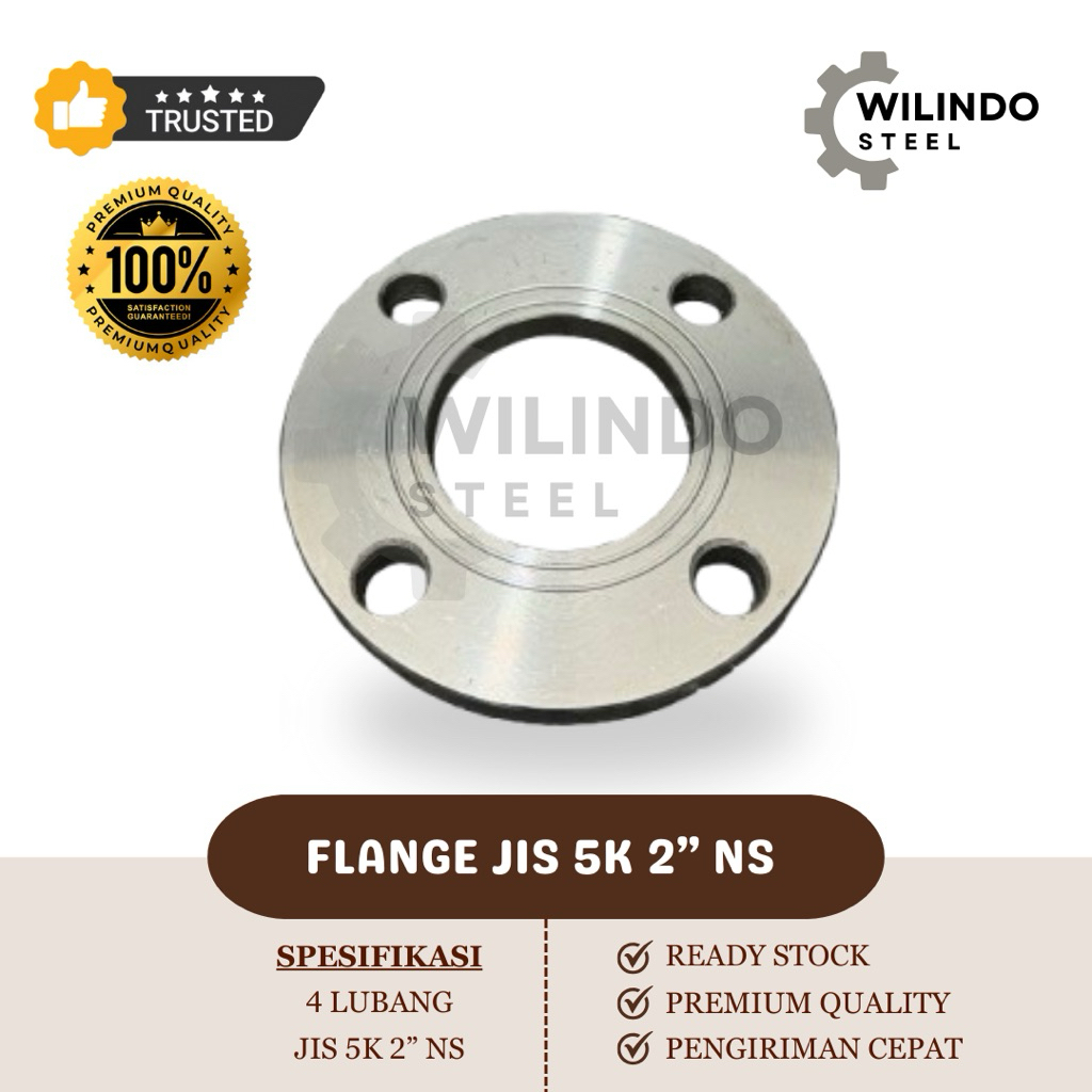Flange JIS 5K 2 Inch NS / Flange Besi 2” 5K NS
