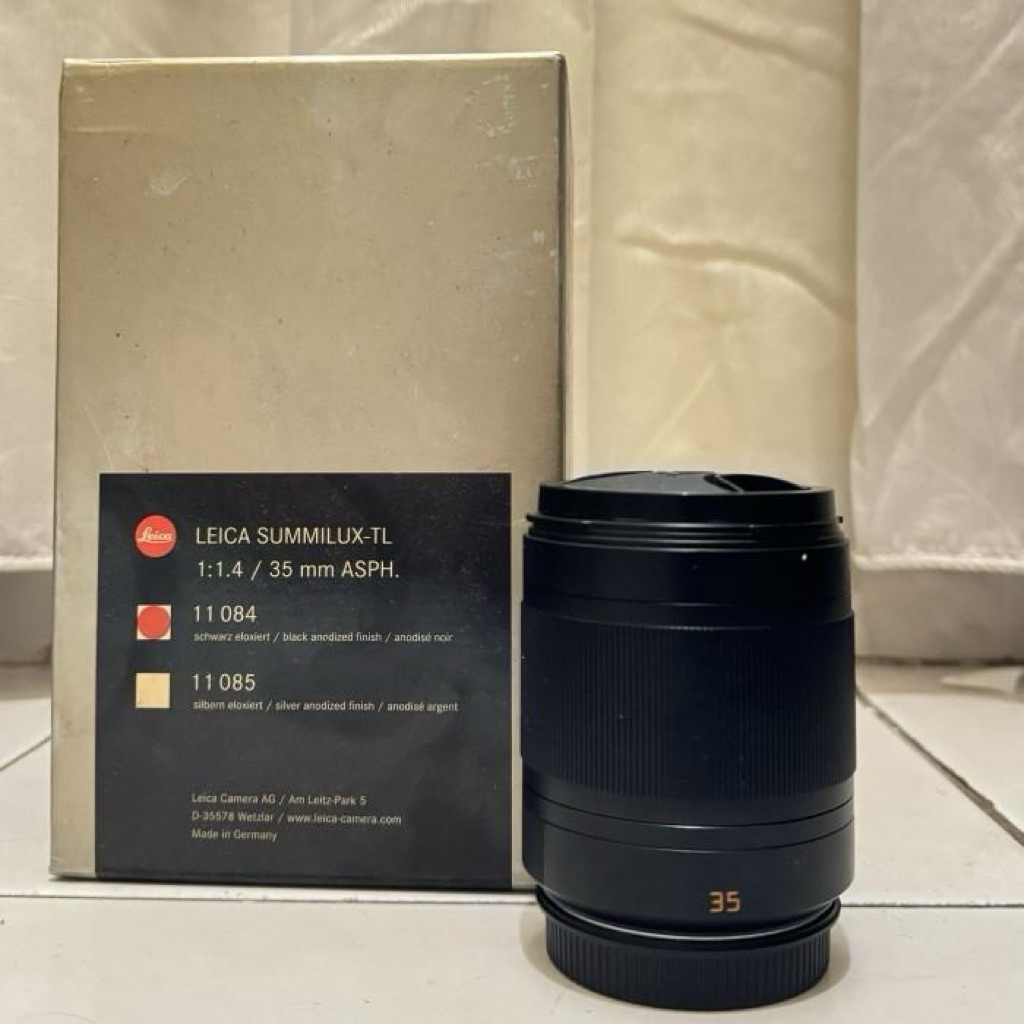 Lensa Leica 35mm F1.4 Summilux ASPH TL Mount for Leica T L CL