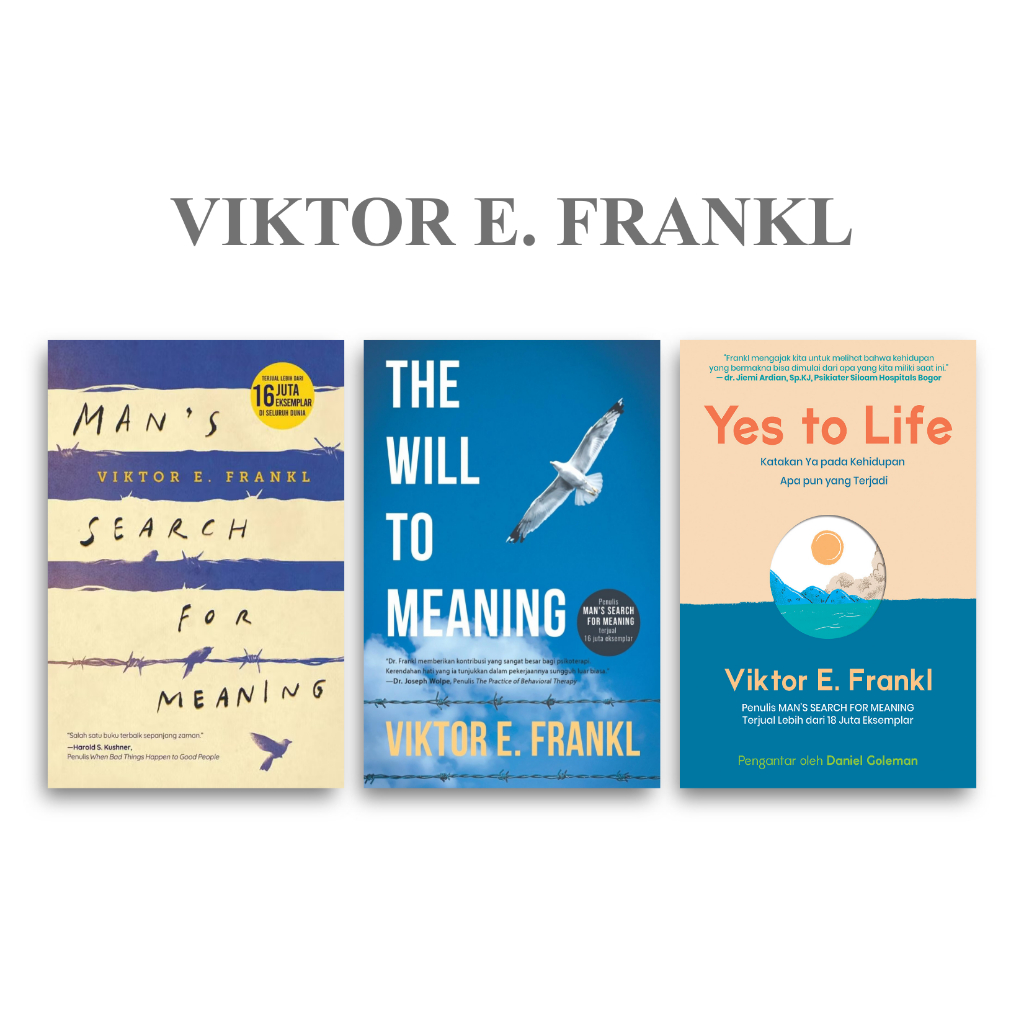 Buku Yes to Life Viktor E. Frankl