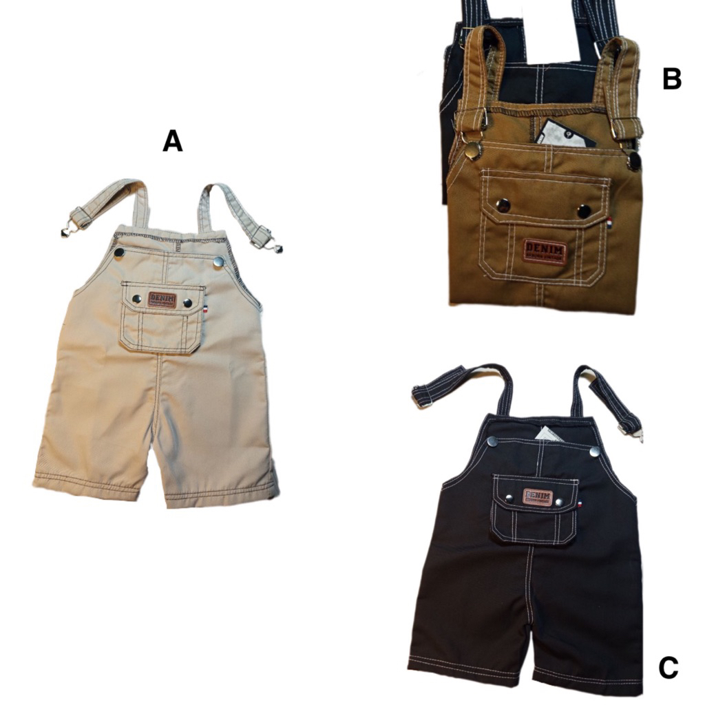 Baju kodok bayi cowok MICKEY keren overal jeans levis denim KEREN putih biru kuning baju baby boy