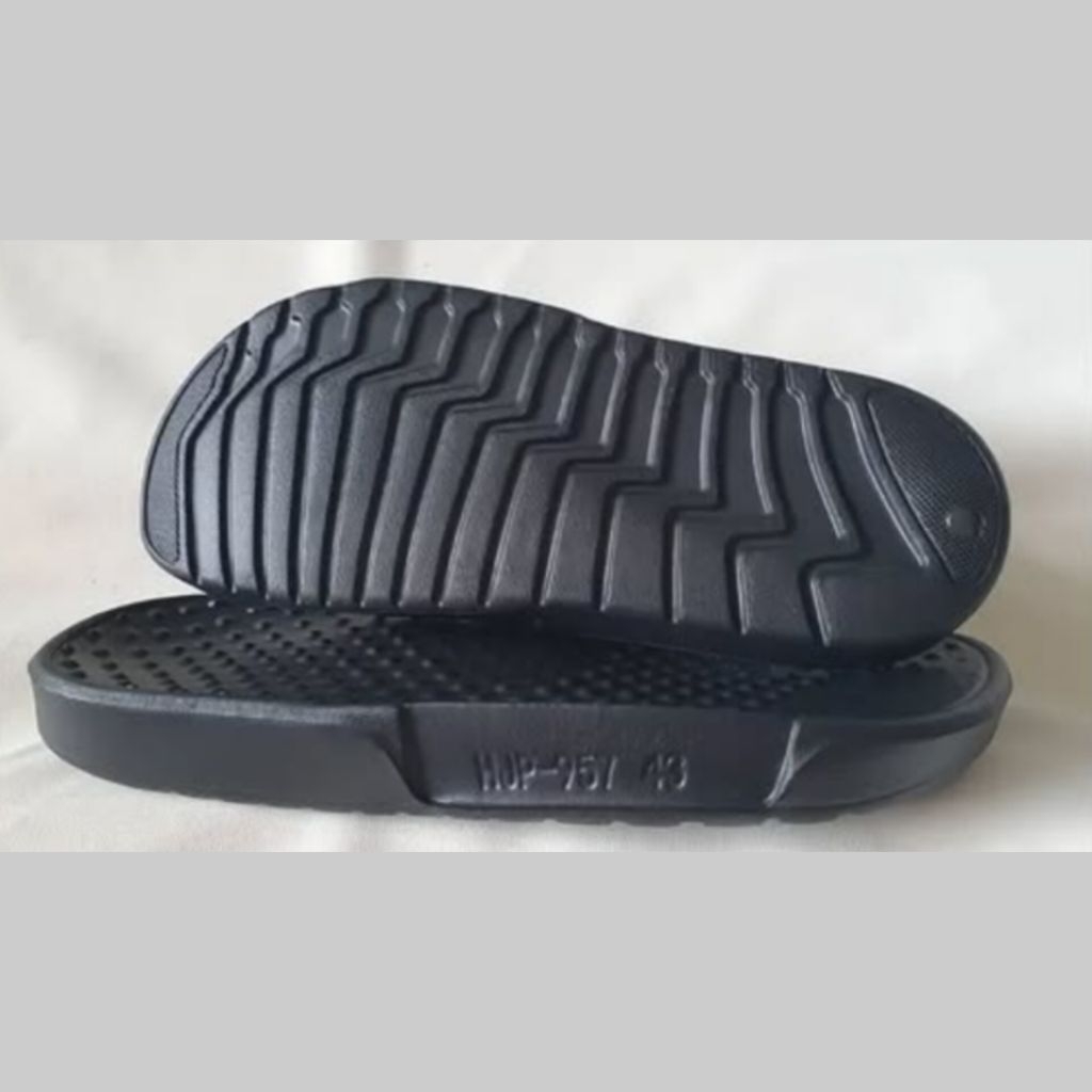 Outsole 957 Hitam Bahan Pylon Ringan dan Empuk Cocok Untuk Sandal Slide Pria Sandal Slip On Sandal R