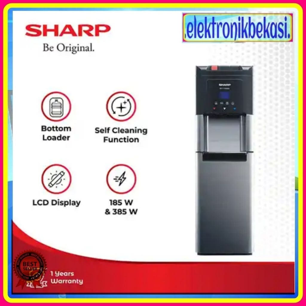 DISPENSER SHARP SWD 75 EHL SL / DISPENSER SHARP GALON BAWAH SWD 75 EHL-SL / SHARP SWD-75EHL-SL