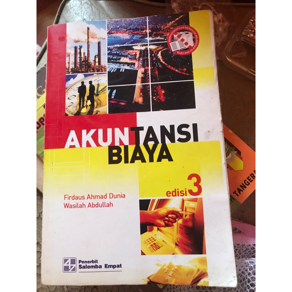 PRELOVED/BUKU BEKAS “AKUNTANSI BIAYA” FIRDAUS AHMAD PENERBIT SALEMBA EMPAT