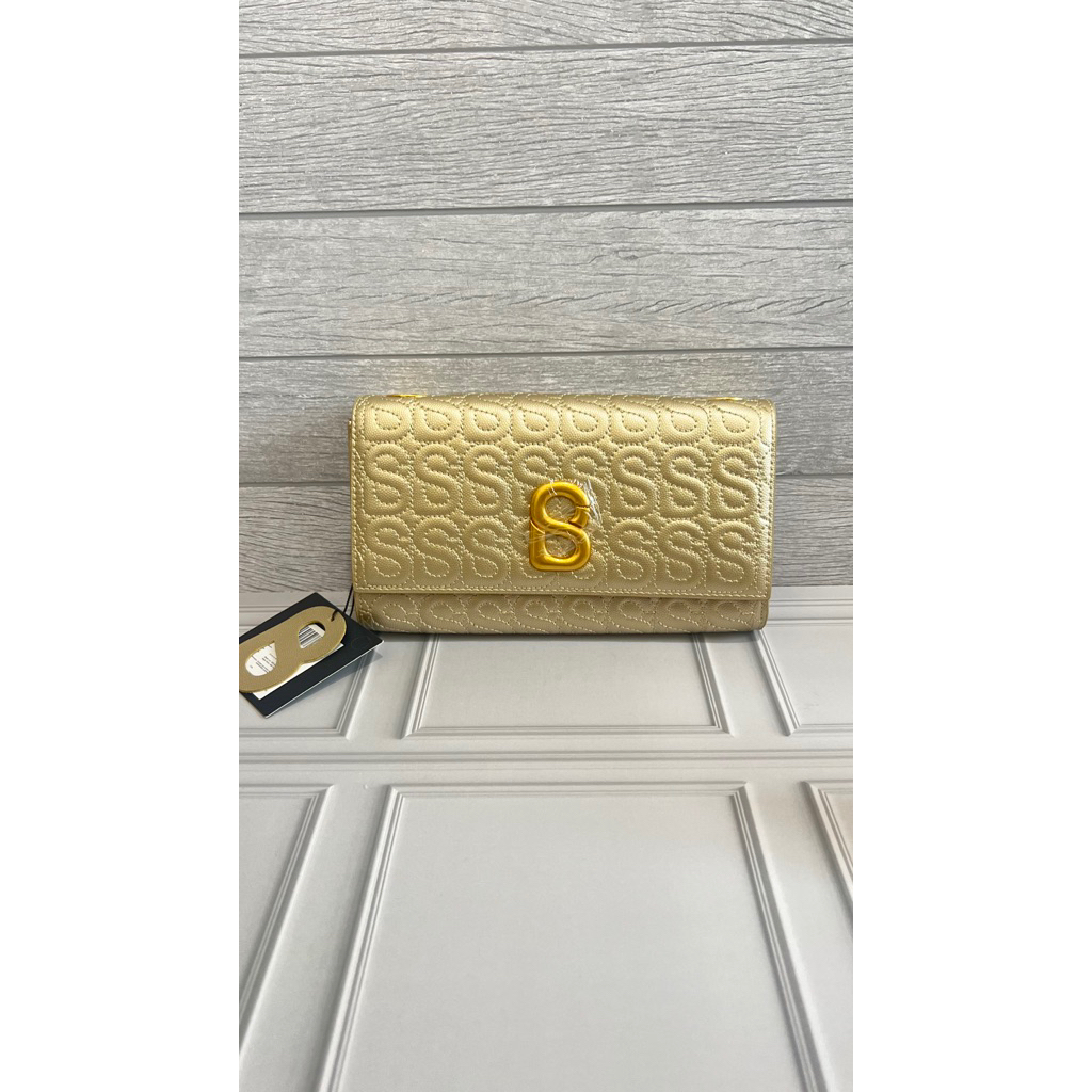 luna leather bag buttonscarves gold