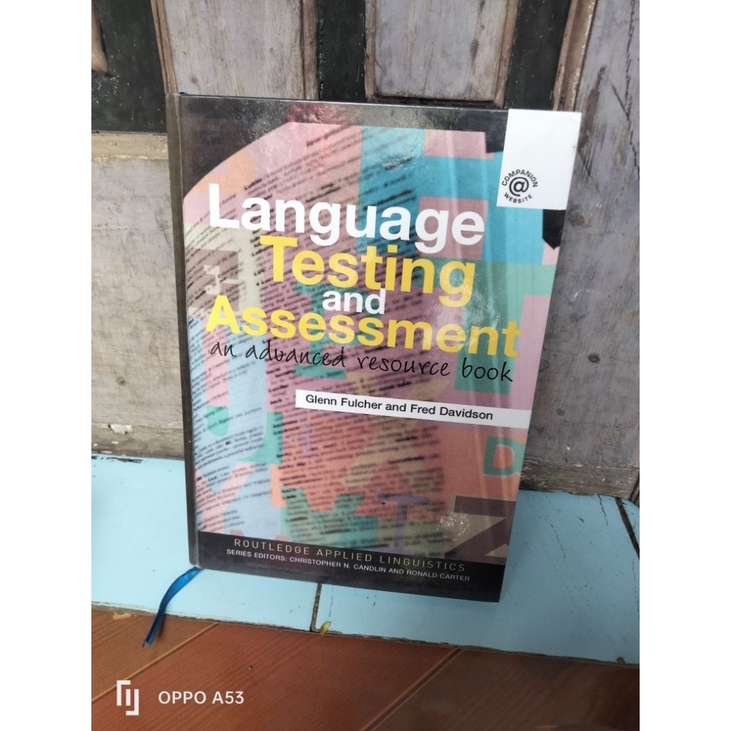 Language Testing and Assessment an aduanced vessource book
