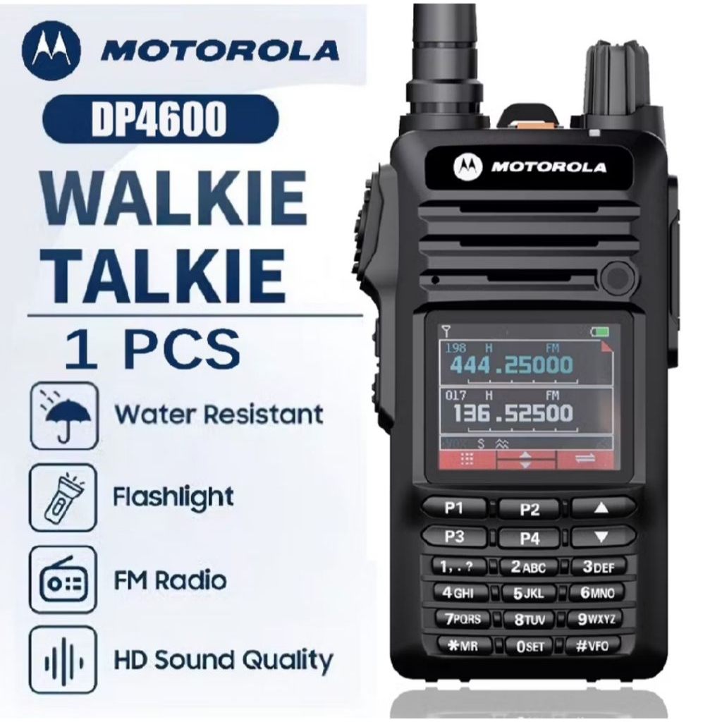 HT MOTOROLA DP4600 UHF-VHF