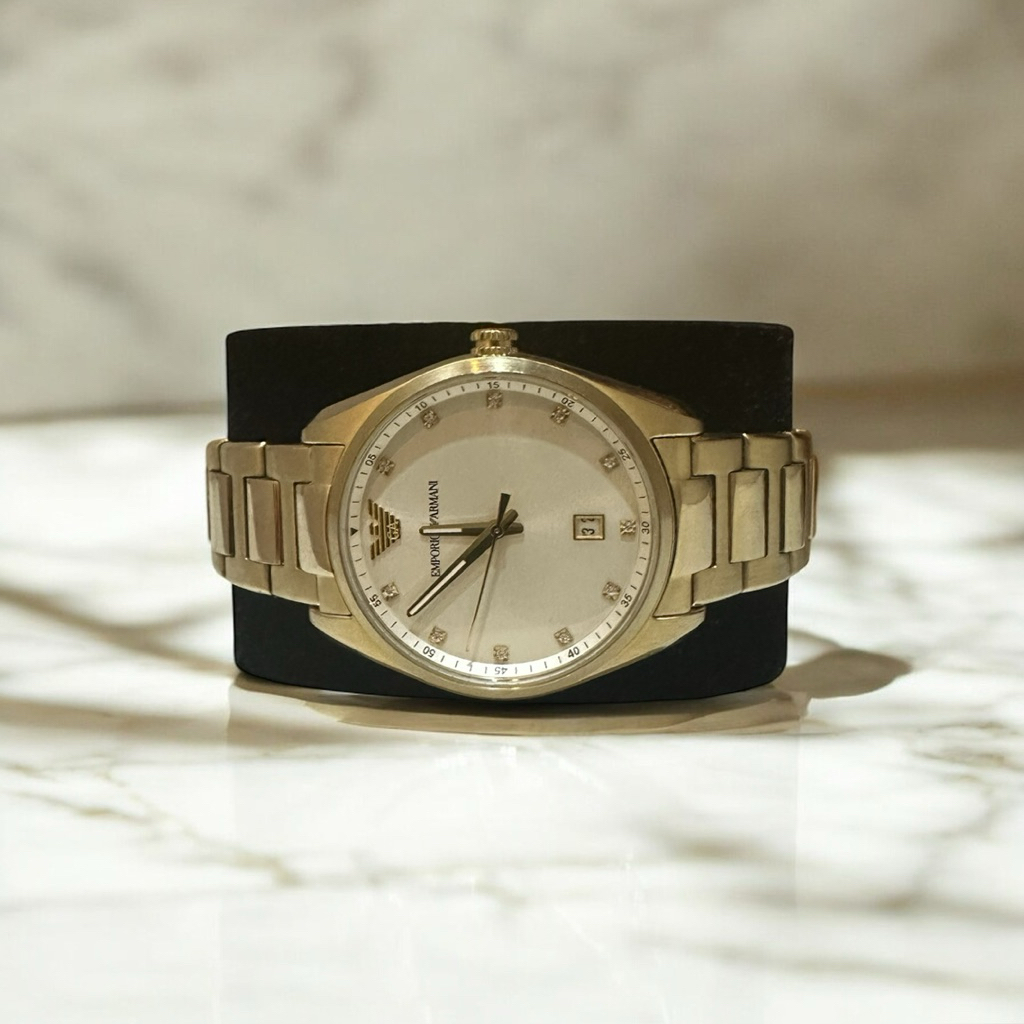 Preloved Jam Tangan Emporio Armani