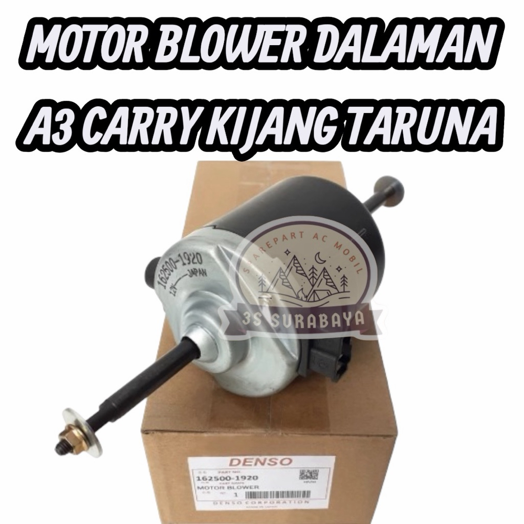 Dinamo Motor Blower Fan Kipas Angin Evaporator Evap A3  Motor saja AC Mobil untuk Toyota Kijang , Su