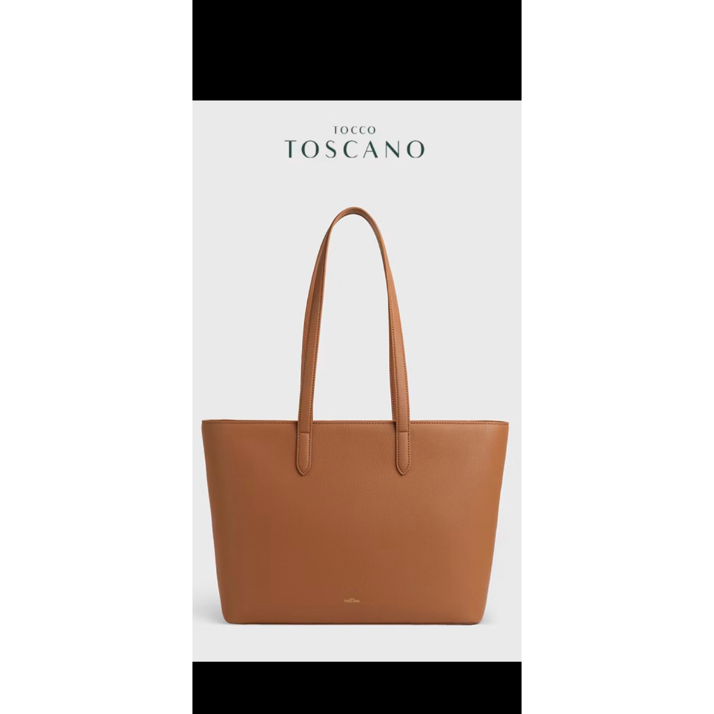 Tocco toscano bag new with box Aimee work tote (camel)