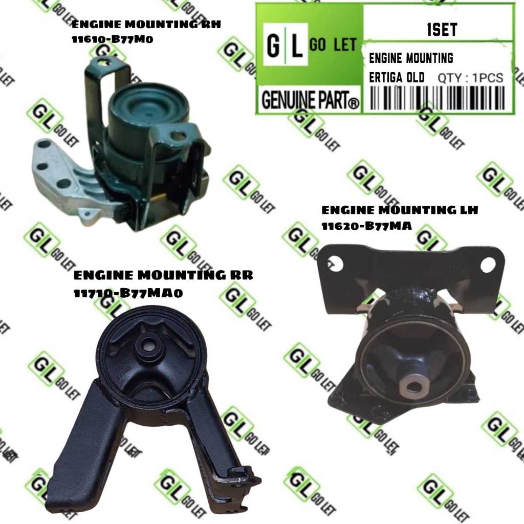 ENGINE MOUNTING SET ERTIGA 2012-2017