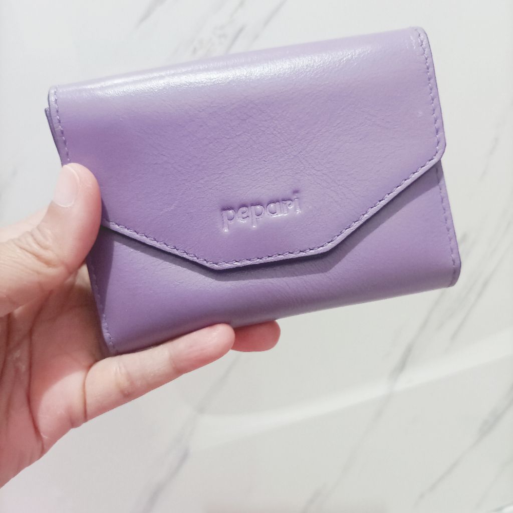 (PRELOVED LIKE NEW) DOMPET PEPARI LEATHER PA-928