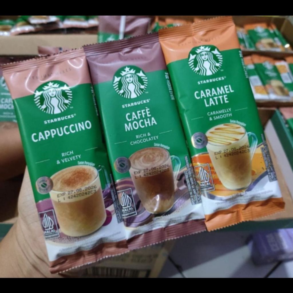 Sachet Kopi Instan Starbucks Premium (CEK DESKRIPSI)
