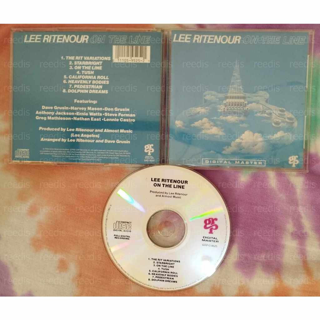 Lee Ritenour - On the Line, 2nd press US & Reissue Germany - CD