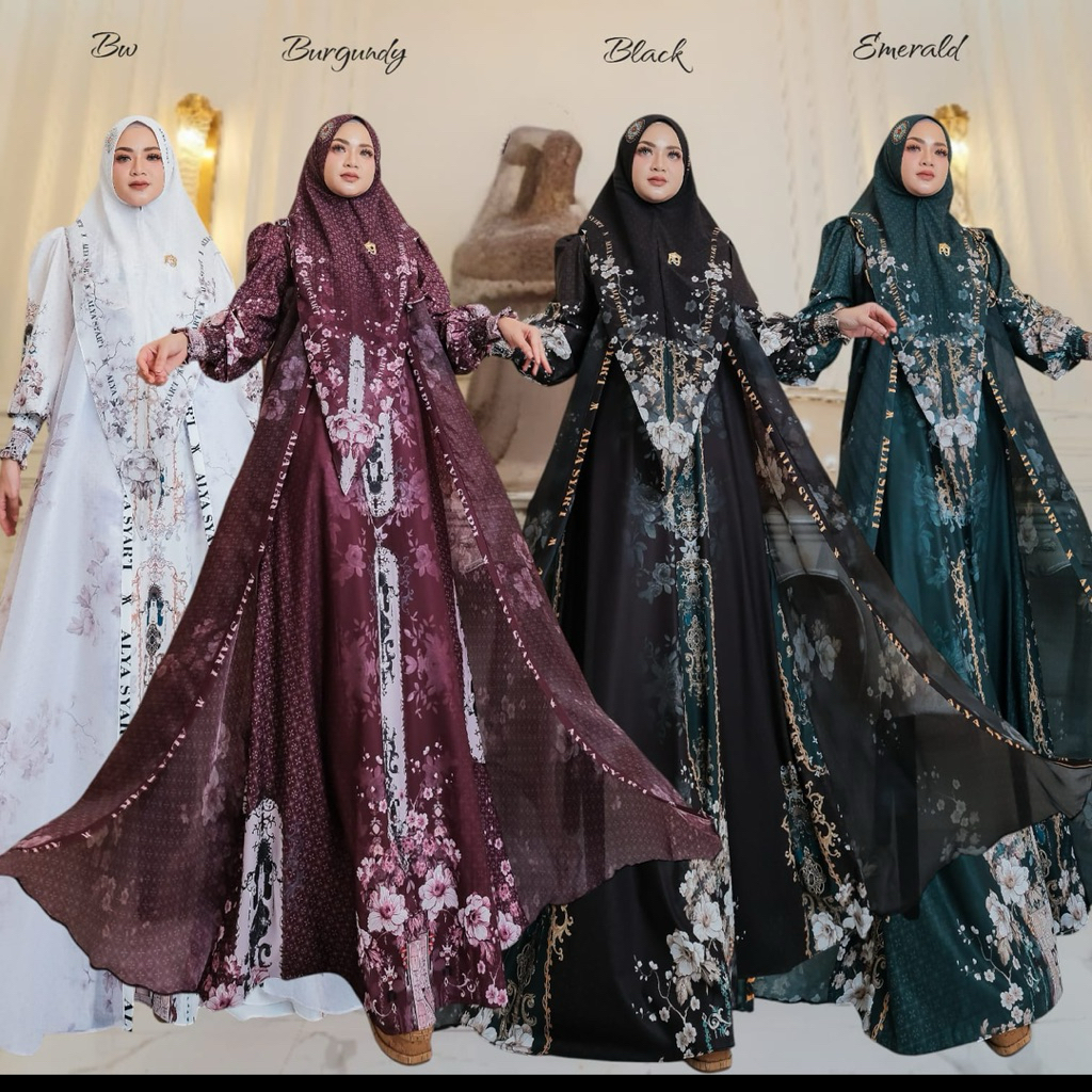 Juleashop Mozza SyarI By Alya SyarI Khalila Series Gamis