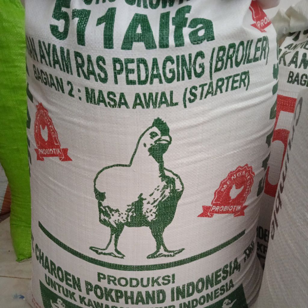 pur ayam 511 alfa ayam ras Broiler