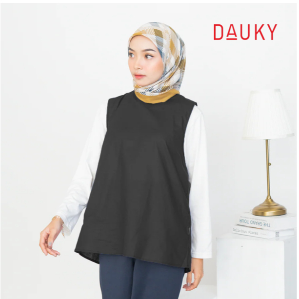 Dauky  Inner Top Sleeveless Cotton | Blouse Atasan Wanita Dauky