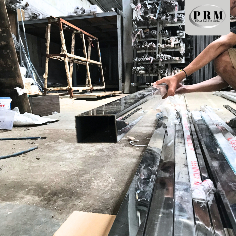 Pipa 40x60 Kotak Stainless Sus 201 304 Hollow Stainless