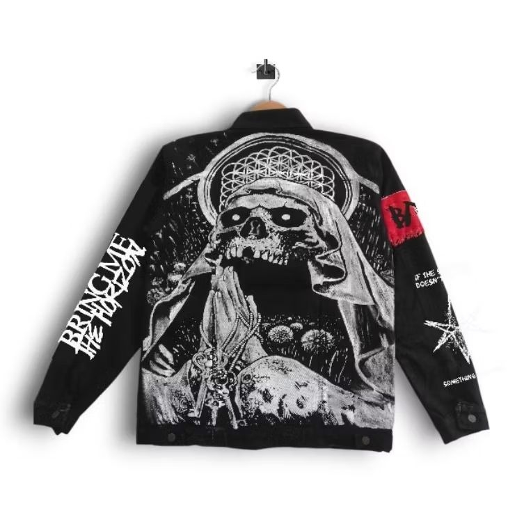 SMH Jaket Jeans Painting BMTH Semfiternal