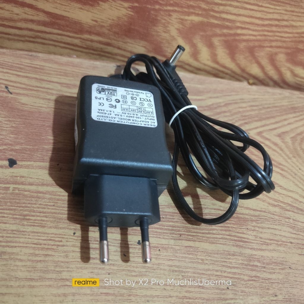 ADAPTOR DEER COMPUTER AD1609DF 8V.0V-10.5V ADAPTER