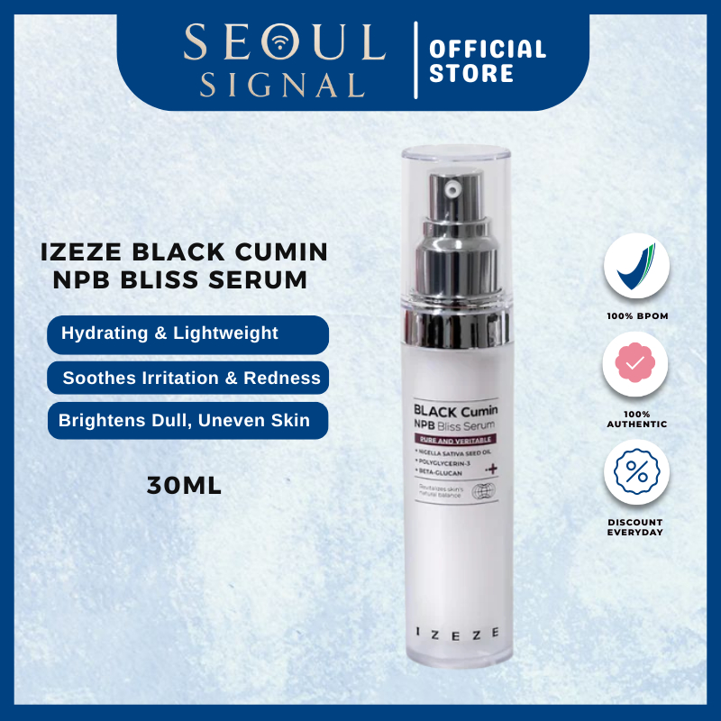 IZEZE Black Cumin NPB Bliss Serum 30ml | IZEZE Soul HNA Hydro Serum 30ml | IZEZE Propolis PBA Enrich