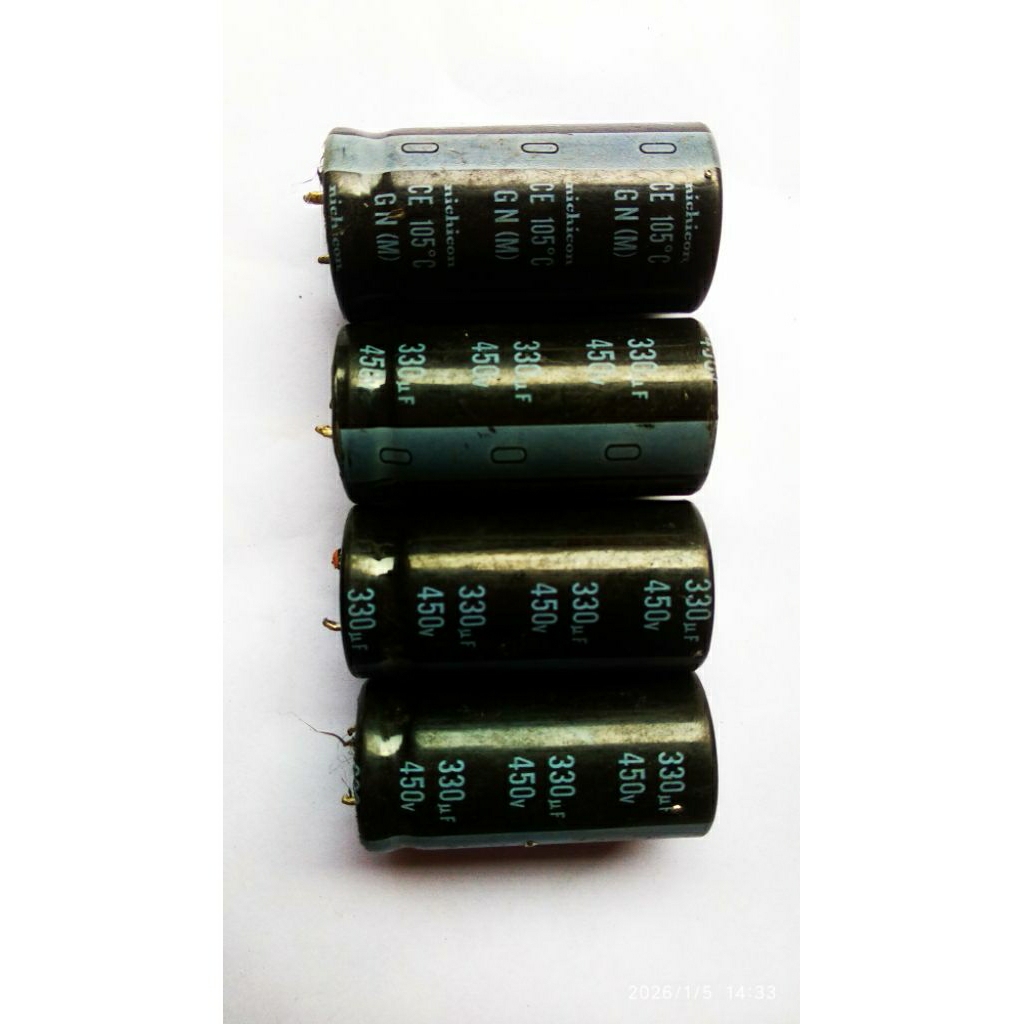 ELCO 330UF 450V CABUTAN ORIGINAL 450V 330UF