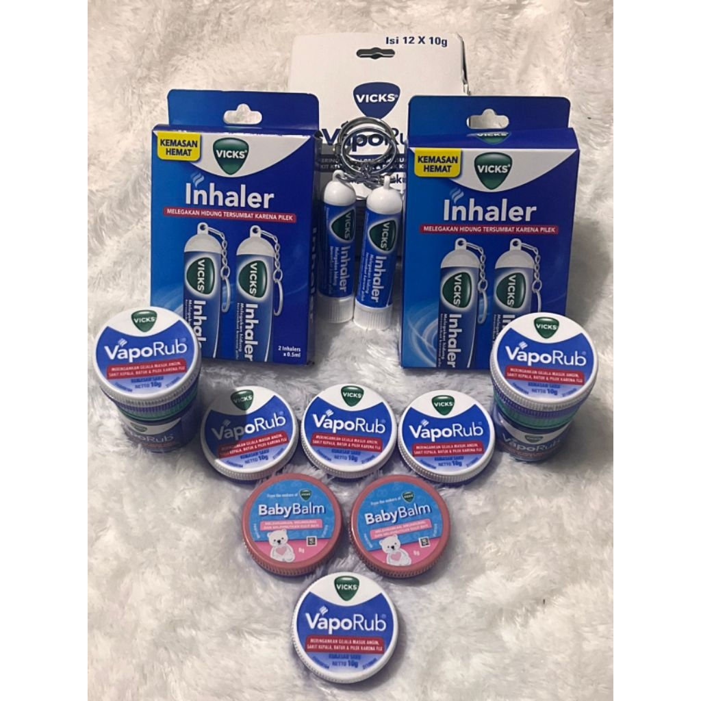 VICKS VAPORUB | INHALER | BABY BALM