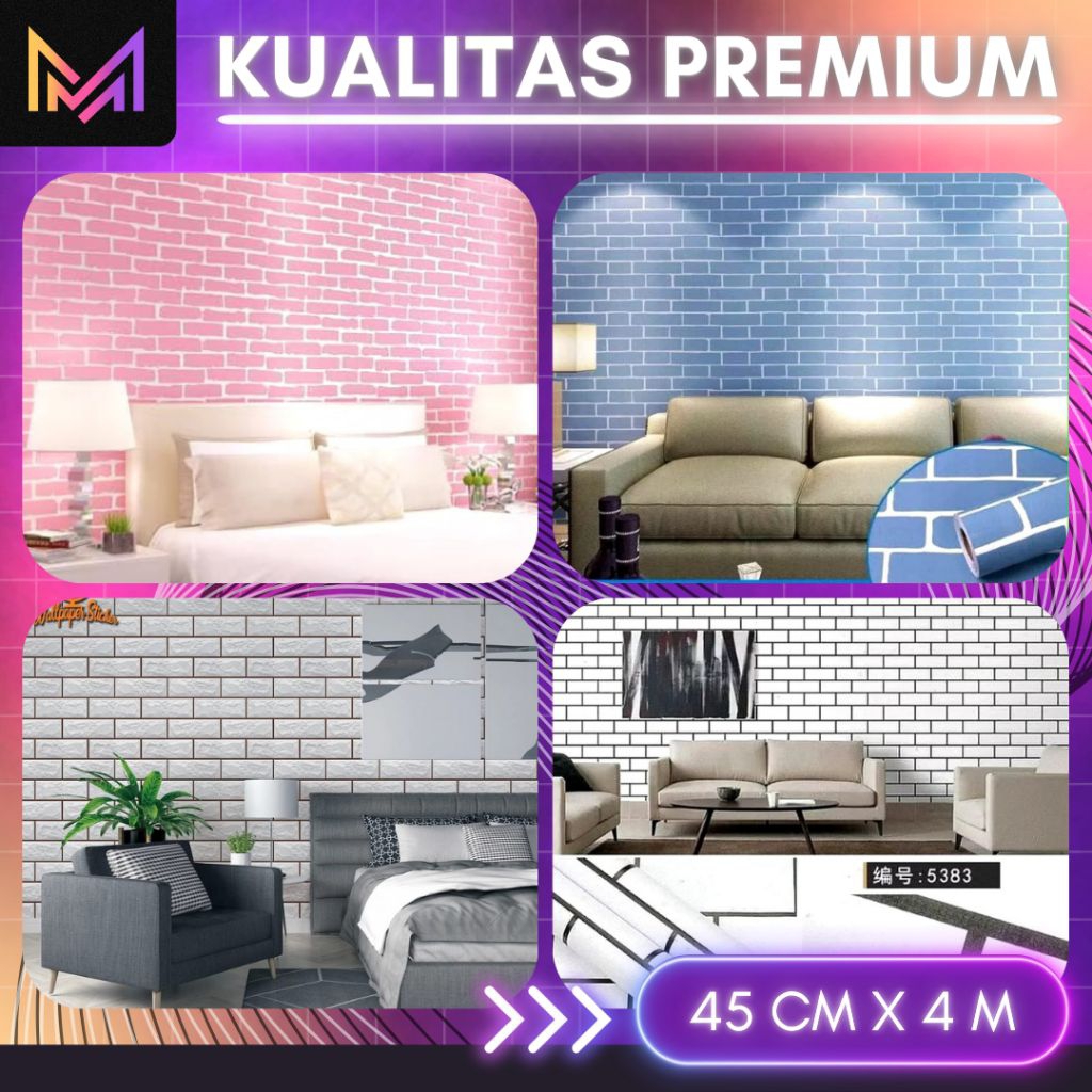 Wallpaper Dinding Bata 3D Wallpaper Dinding Premium Wallpaper Dinding Aesthetic Wallpaper Dinding Ka