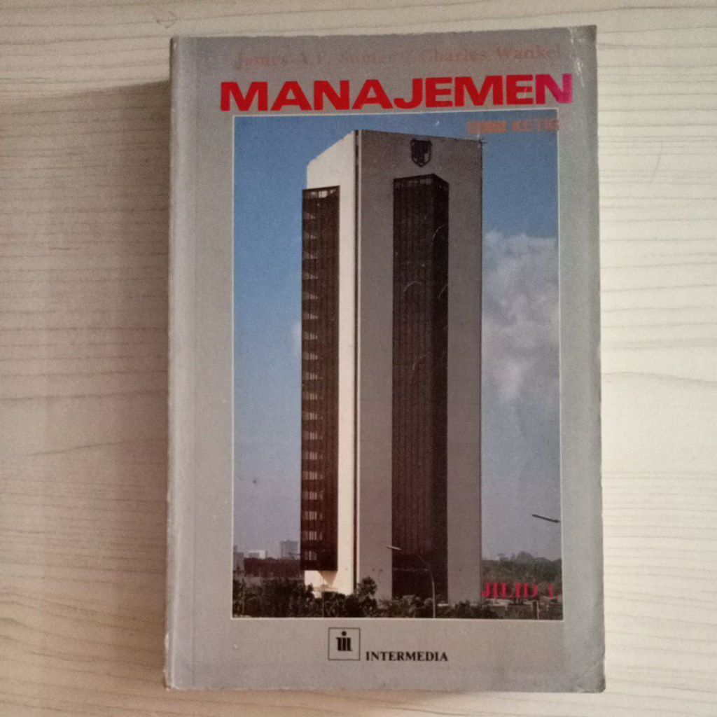 BUKU MANAJEMEN EDISI KETIGA OLEH JAMES A F STONER DAN CHARLES WANKEL