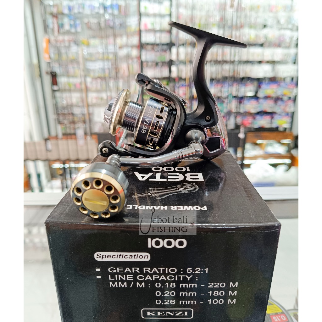 Reel Pancing Spinning Kenzi BETA 1000 Power Handle