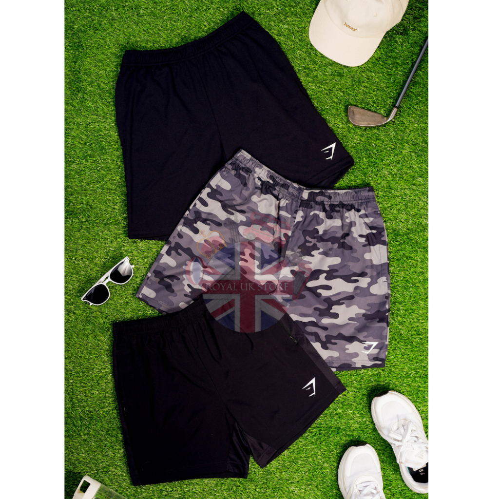 Gymshark Legacy & Critical Men Shorts/Celana Pendek Pria [100%Original UK]