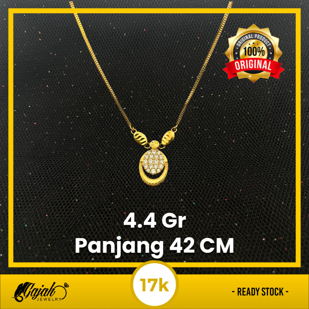 Kalung Emas 17K - Toko Emas Gajah - 4.4 Gram 8183