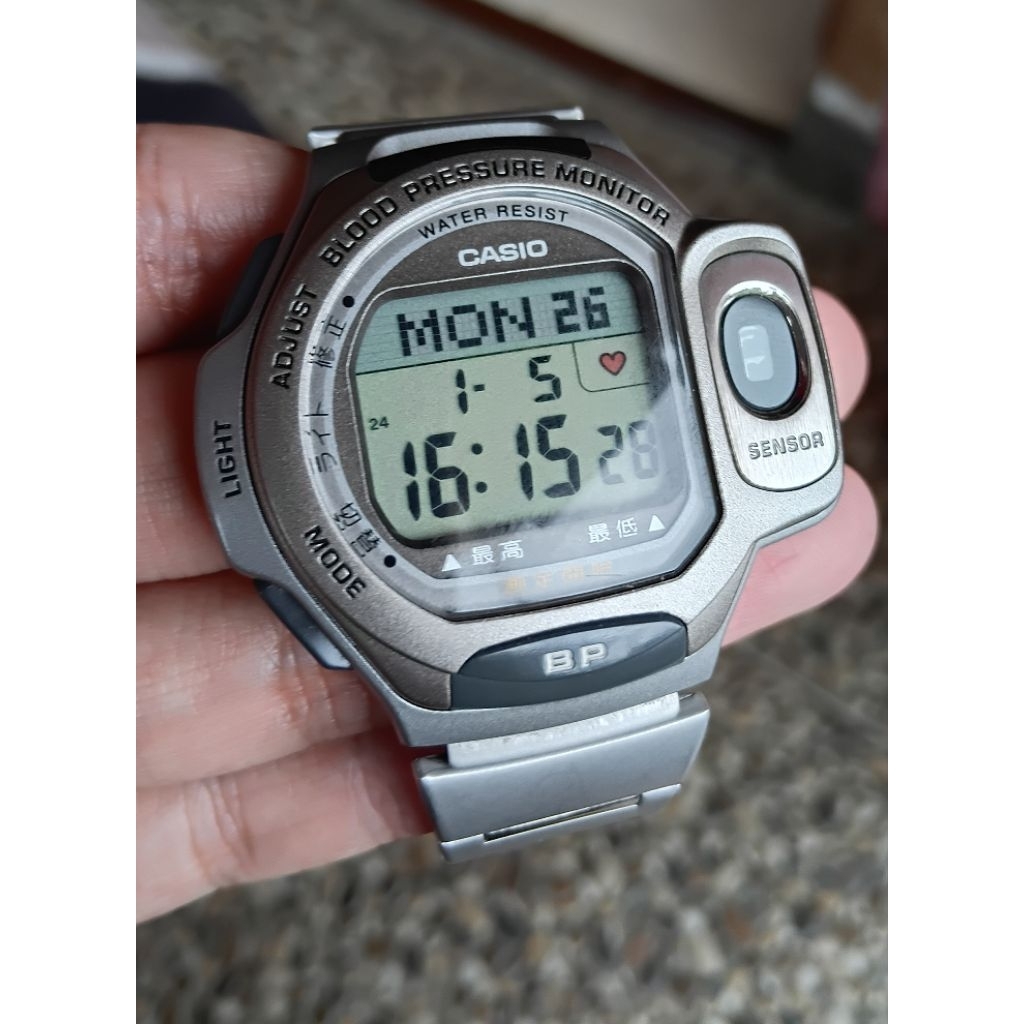 Casio BP-1B Blood Pressure Second/Bekas/Preloved