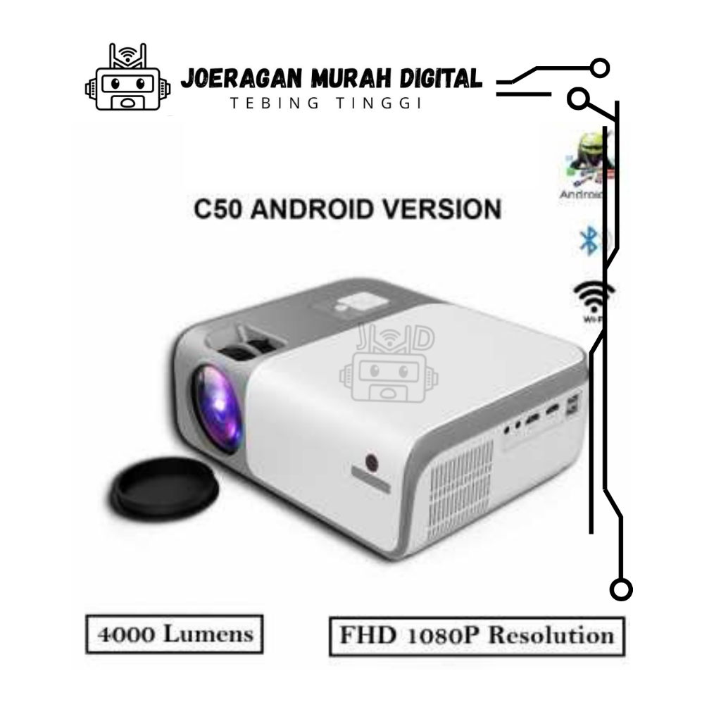 PROYEKTOR CHEERLUX C50 ANDROID