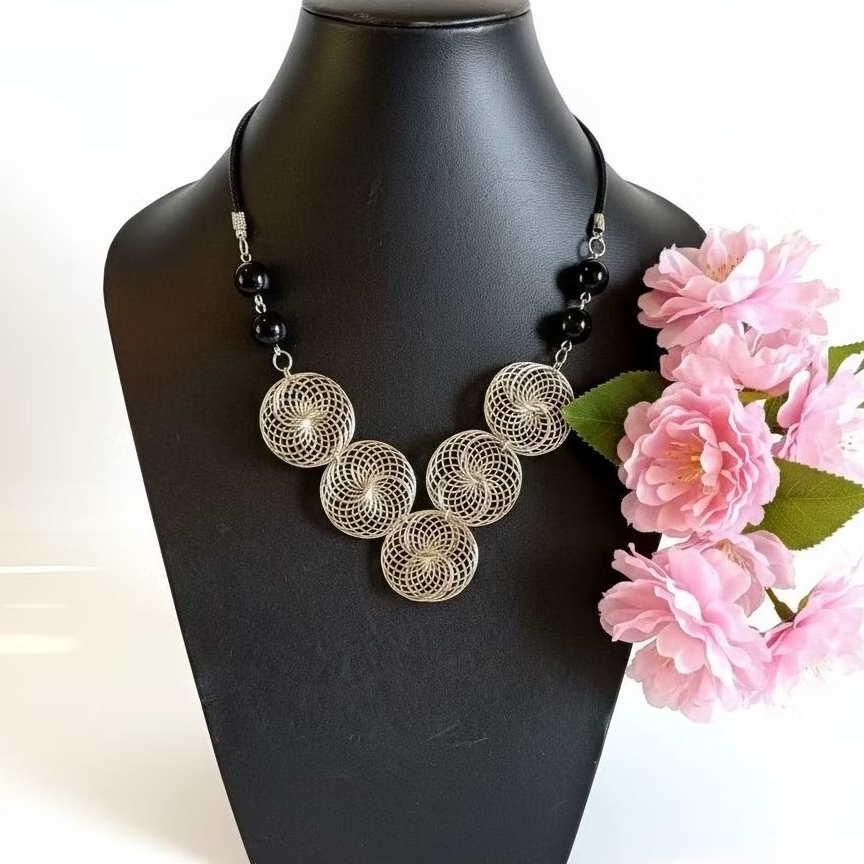 Kalung unik hijab aksesoris fashion kekinian unik cantik simple kalung lucu aksesoris hijab cantik